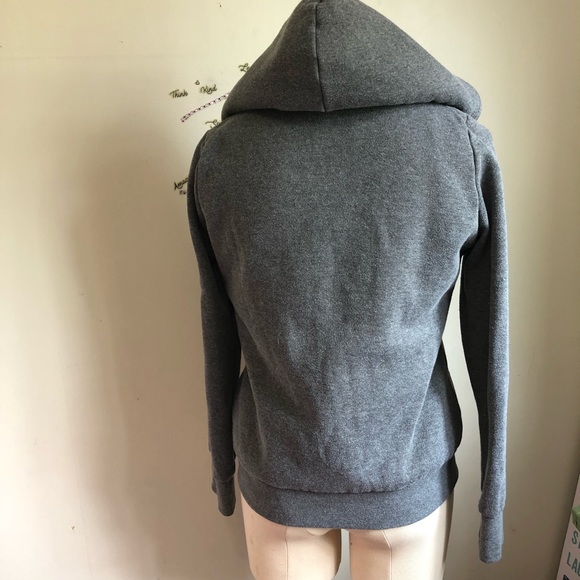Bluenotes Sherpa lined grey hoodie - Picture 5 of 6